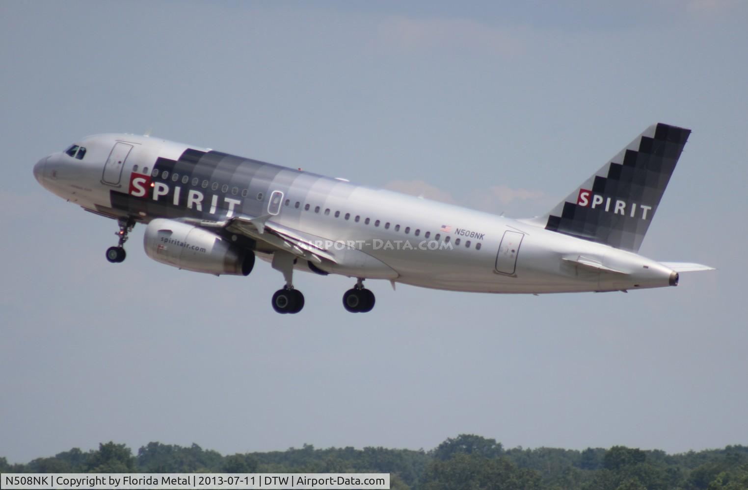 N508NK, 2005 Airbus A319-132 C/N 2567, Spirit