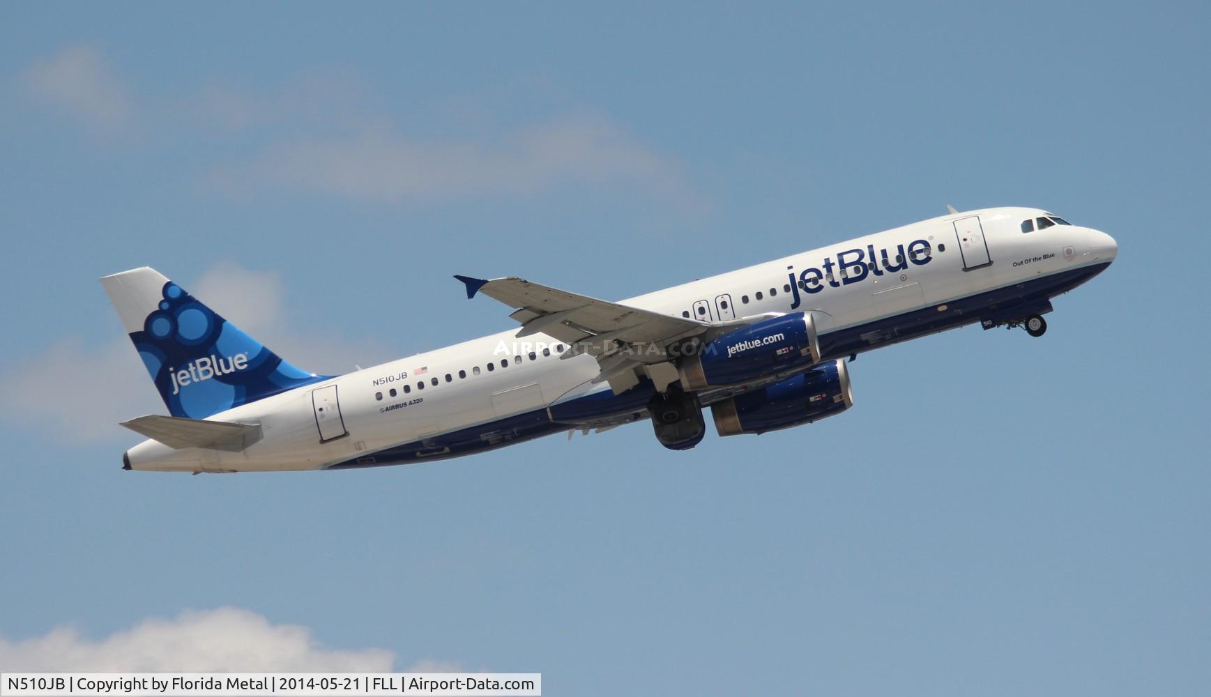 N510JB, 2000 Airbus A320-232 C/N 1280, Jet Blue