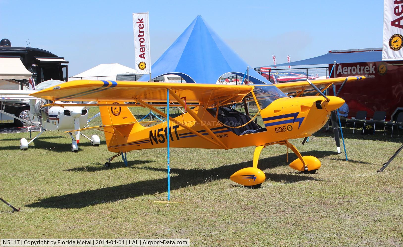 N511T, 2011 Aeropro CZ A220 C/N 34411, Aerotrek A220