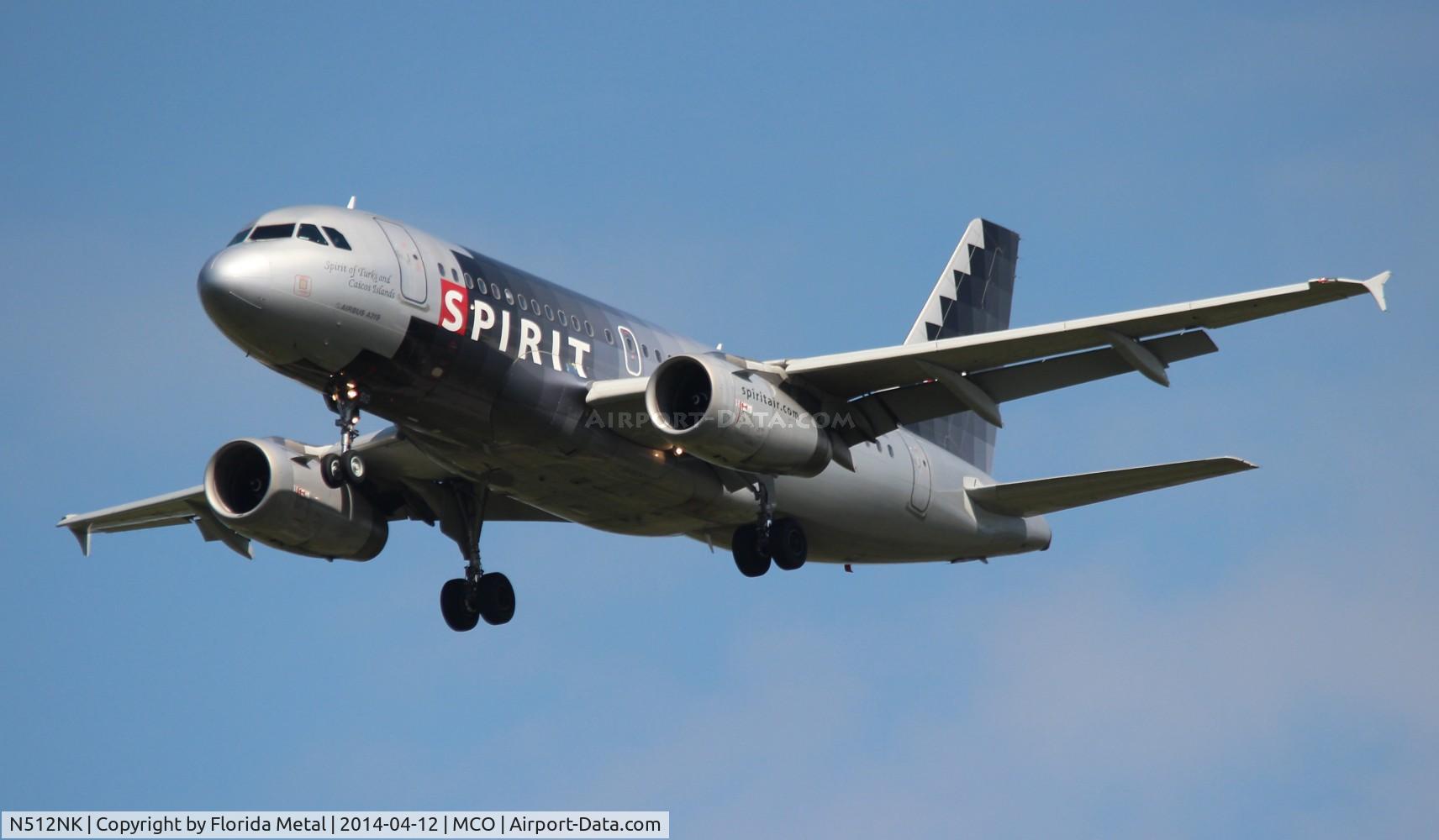 N512NK, 2006 Airbus A319-132 C/N 2673, Spirit