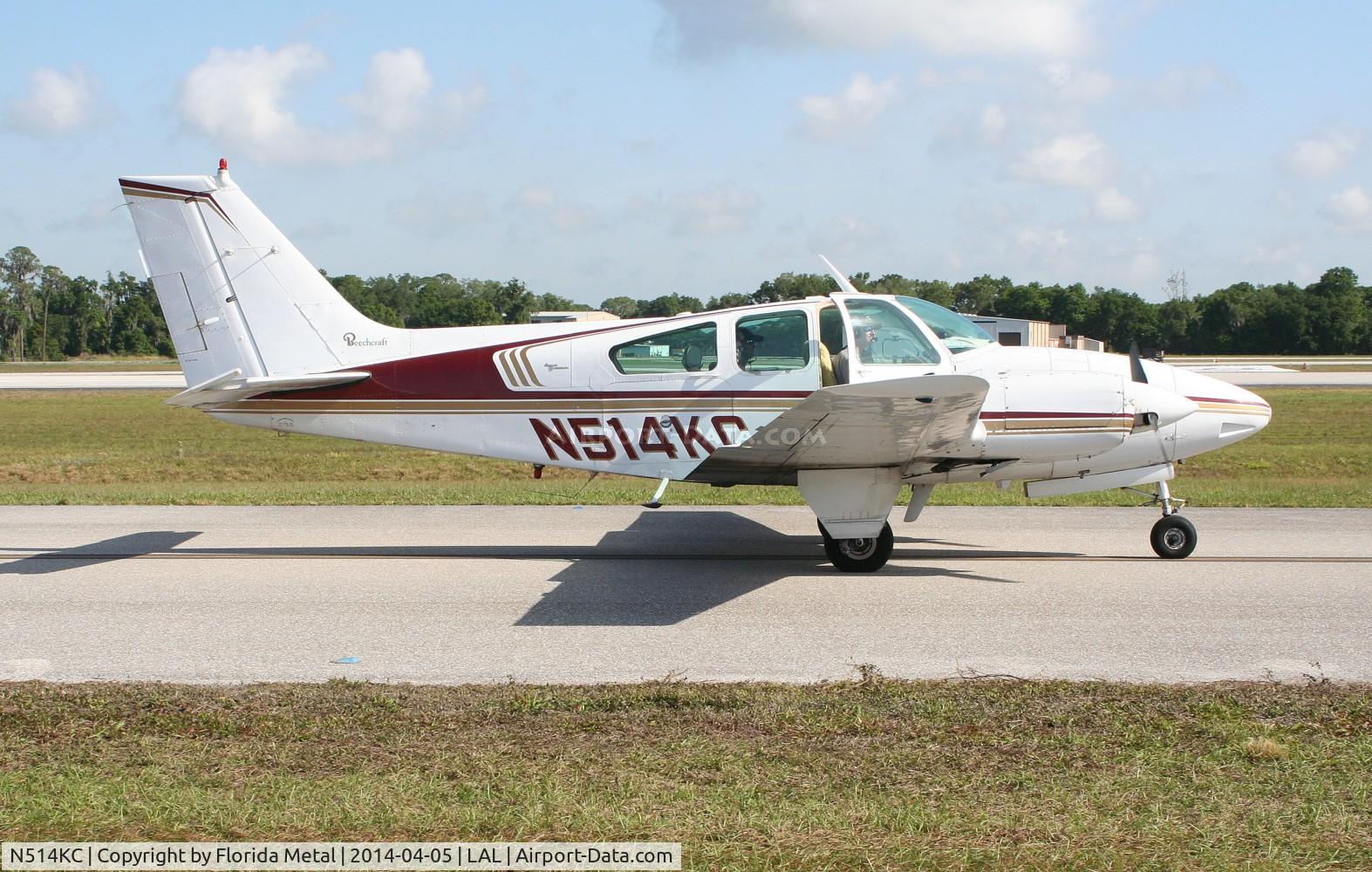 N514KC, 1966 Beech C55 Baron (95-C55) C/N TE-82, Beech 55