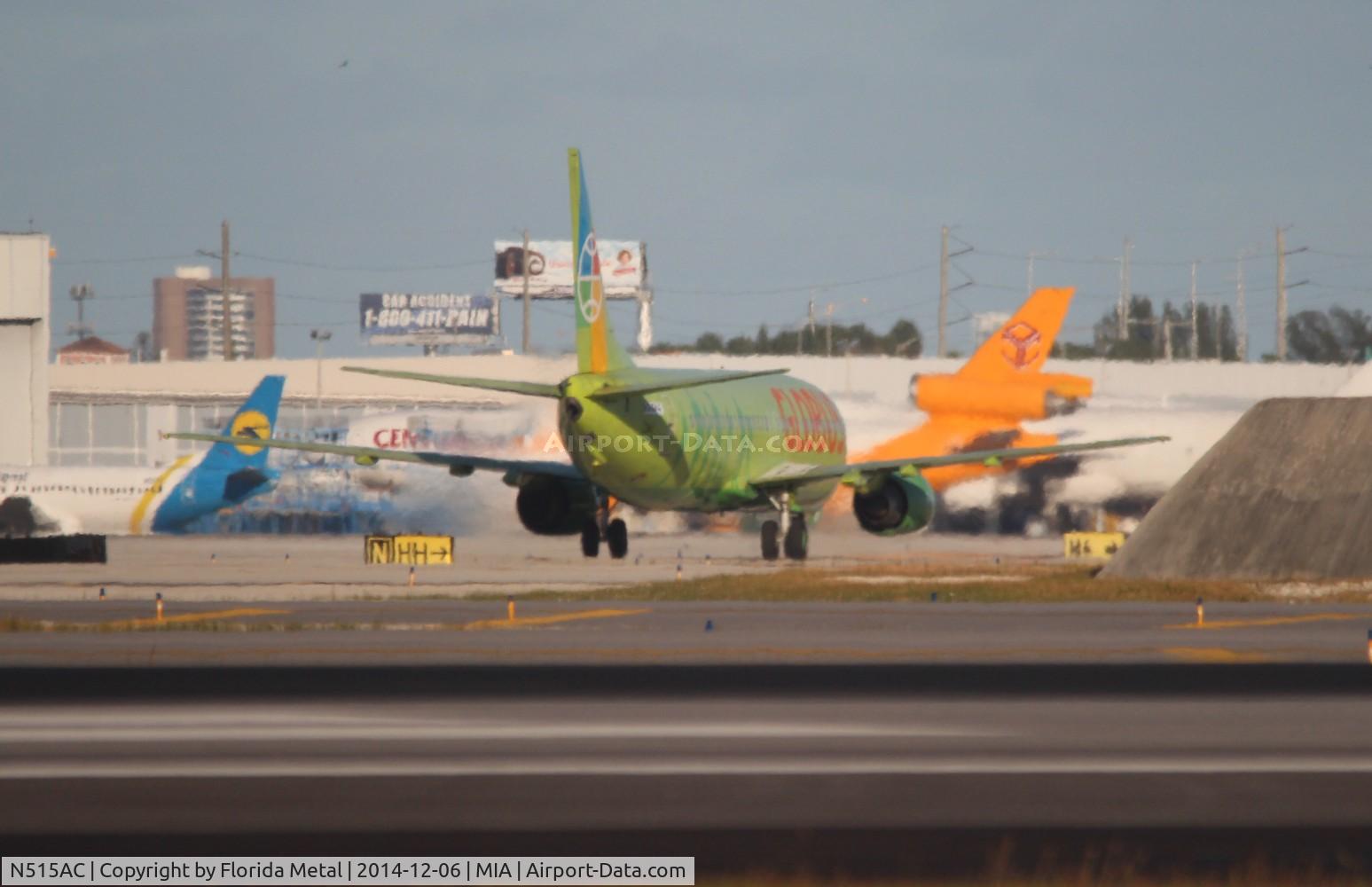 N515AC, 1992 Boeing 737-4Q8 C/N 25168, Globus