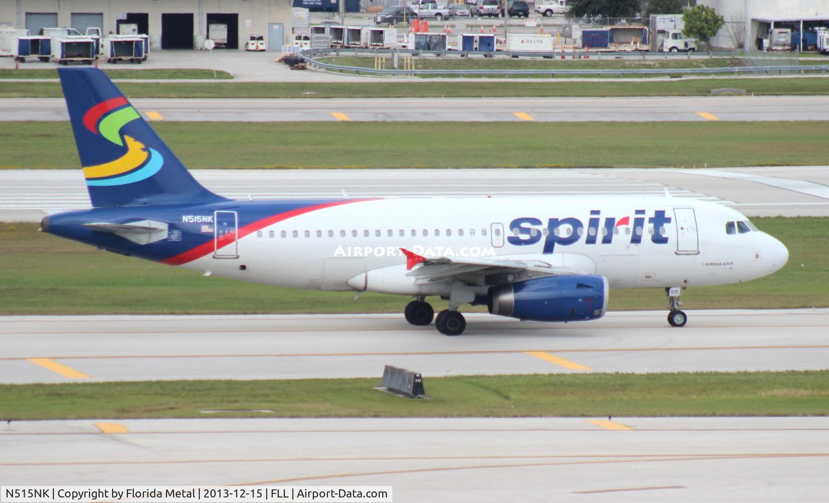N515NK, 2006 Airbus A319-132 C/N 2698, Spirit