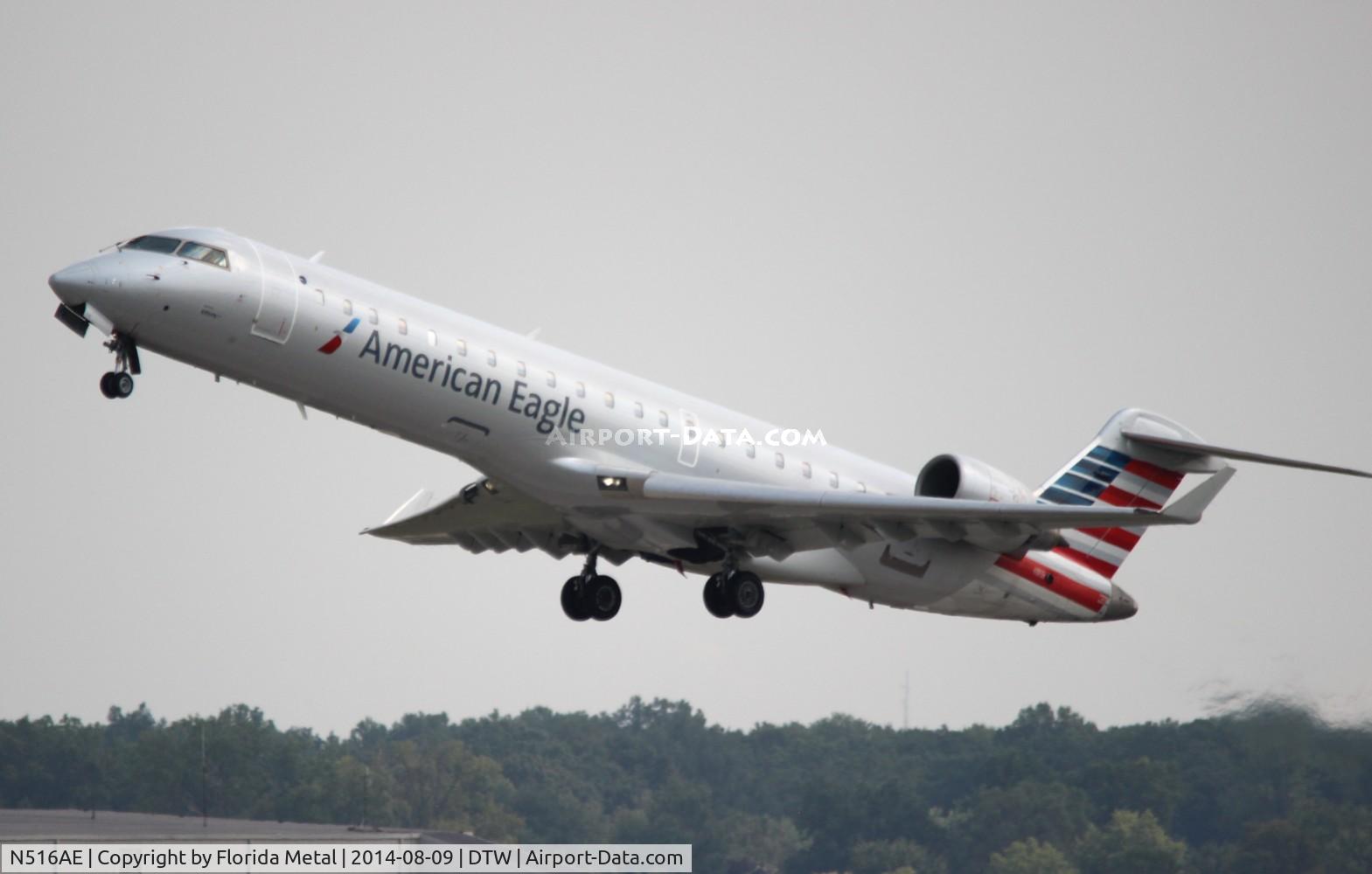 N516AE, 2003 Bombardier CRJ-701ER (CL-600-2C10) Regional Jet C/N 10123, Eagle CRJ-700