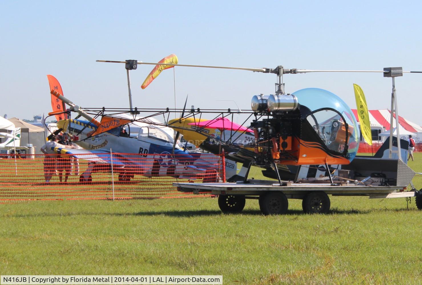 N416JB, Canadian Home Rotors Safari C/N CH2181, Safari