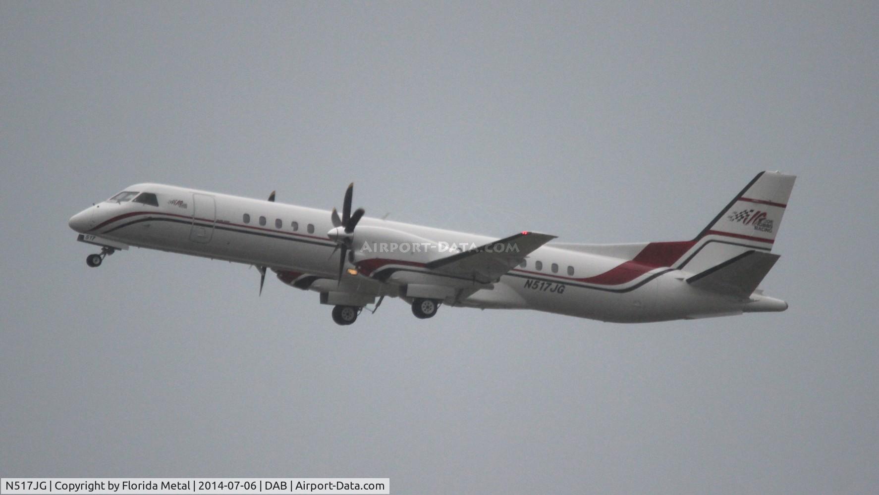 N517JG, 1995 Saab 2000 C/N 2000-021, Joe Gibbs Racing