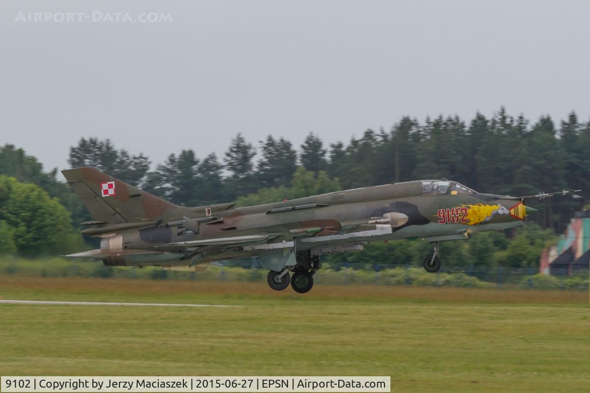 9102, Sukhoi SU-22M-4 C/N 29102, Sukhoi SU 22M 4