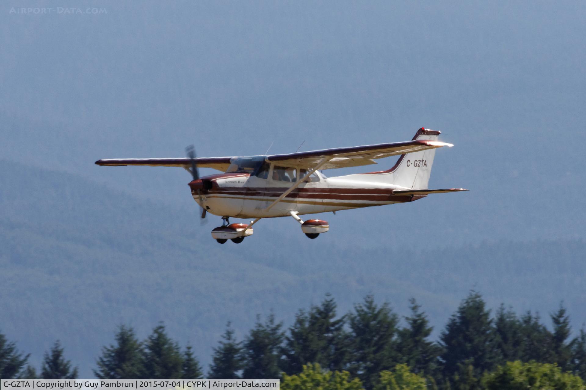 C-GZTA, 1978 Cessna 172N C/N 17269798, Landing