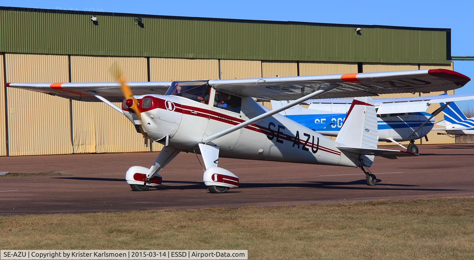 SE-AZU, 1947 Luscombe 8F Silvaire C/N 4865, Runn Fly Inn 2015.