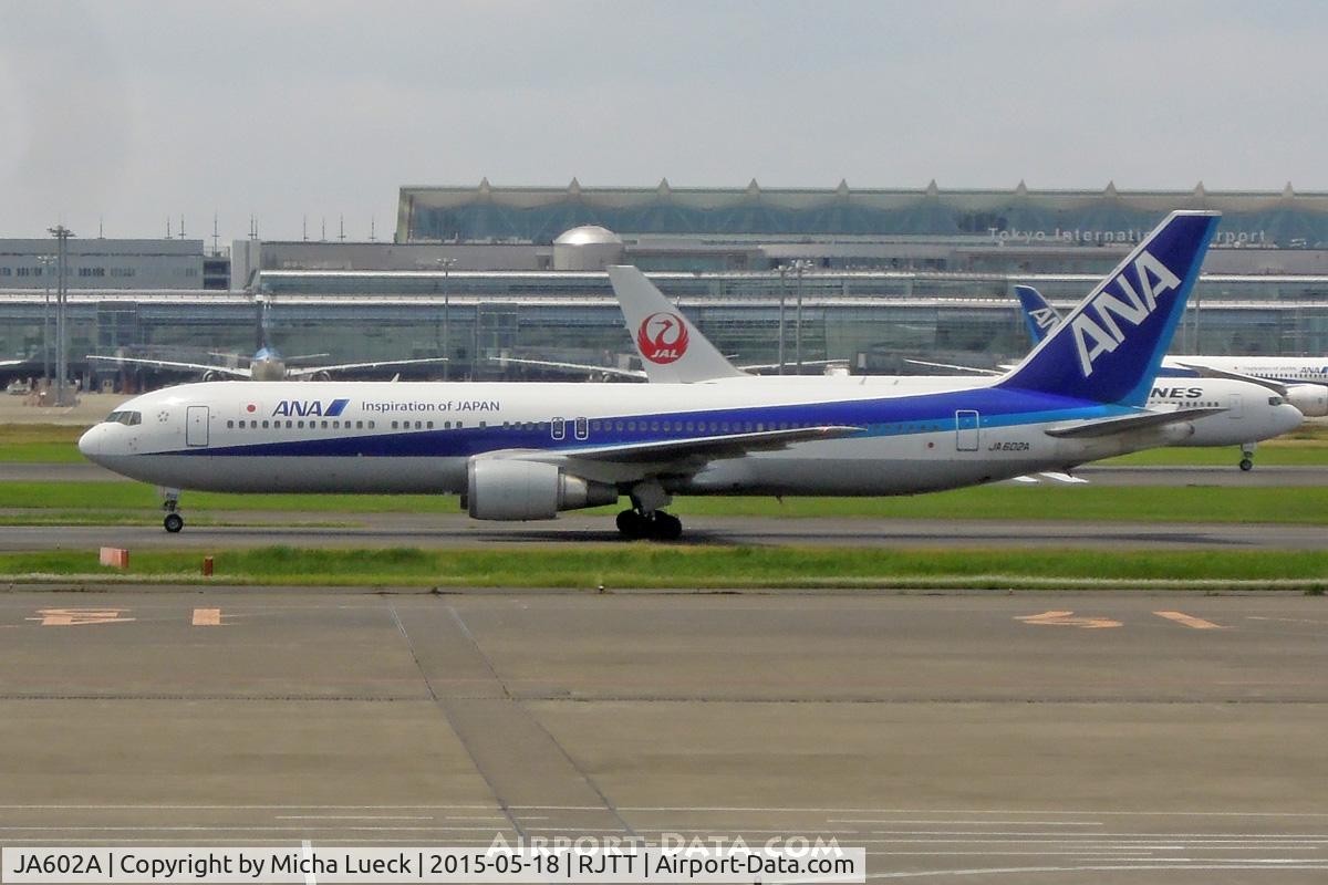 JA602A, 1997 Boeing 767-381 C/N 27944, At Haneda