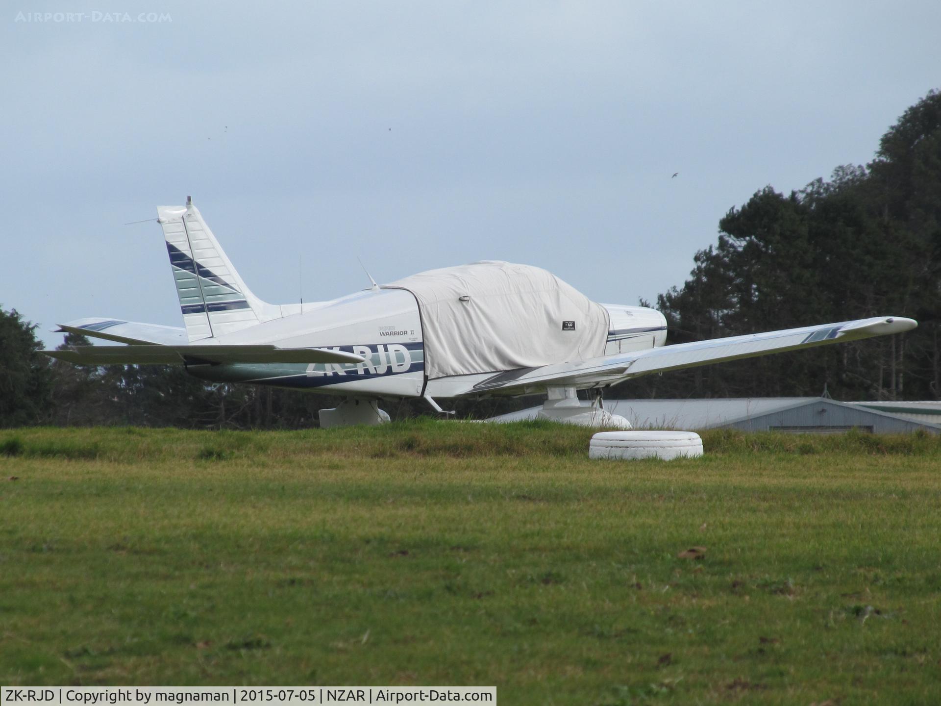 ZK-RJD, Piper PA-28-161 Warrior II C/N 28-7916439, at Ardmore ?new resident?