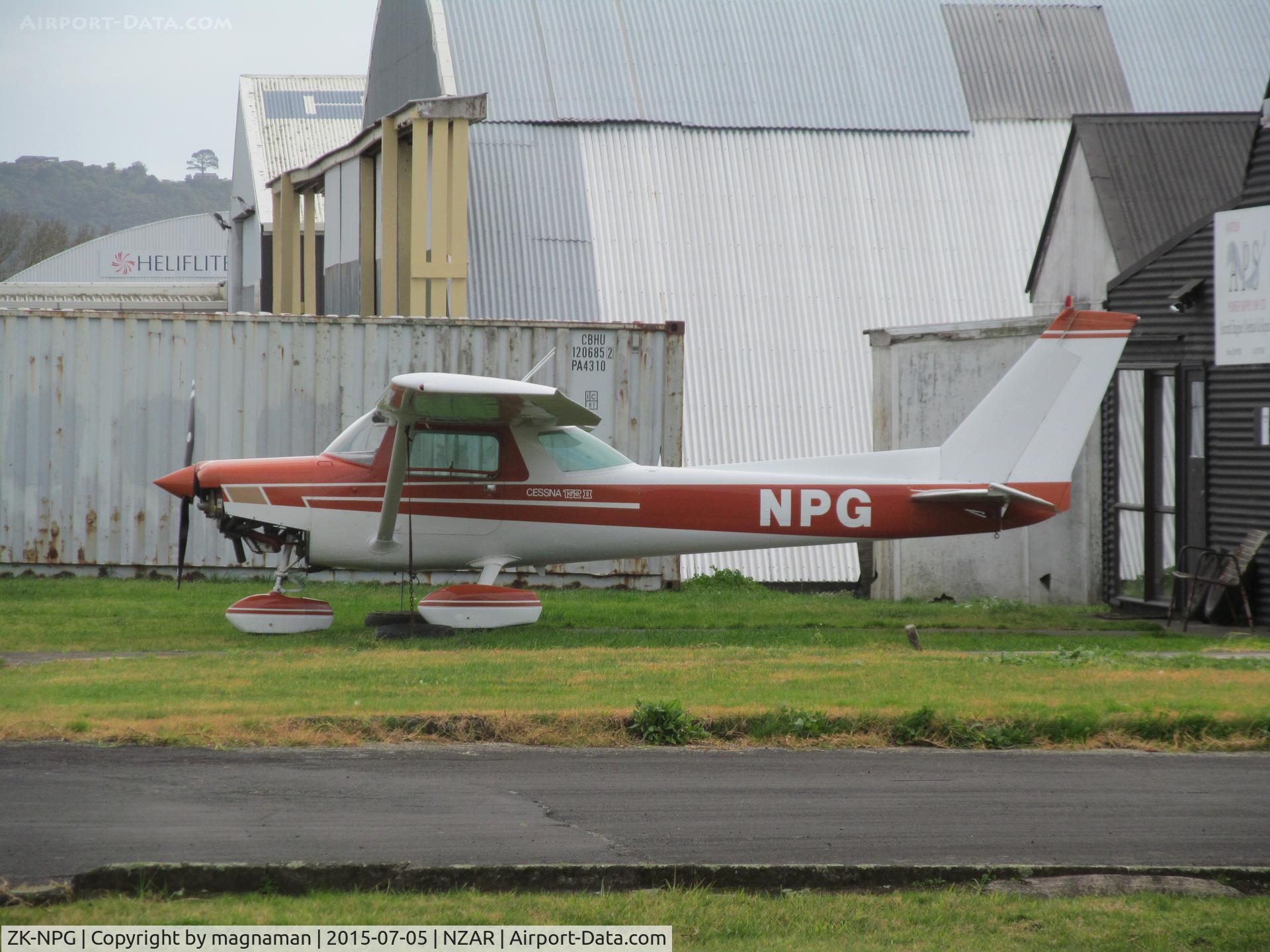 ZK-NPG, Cessna 152 C/N 152-79756, Up from Napier for maintenance
