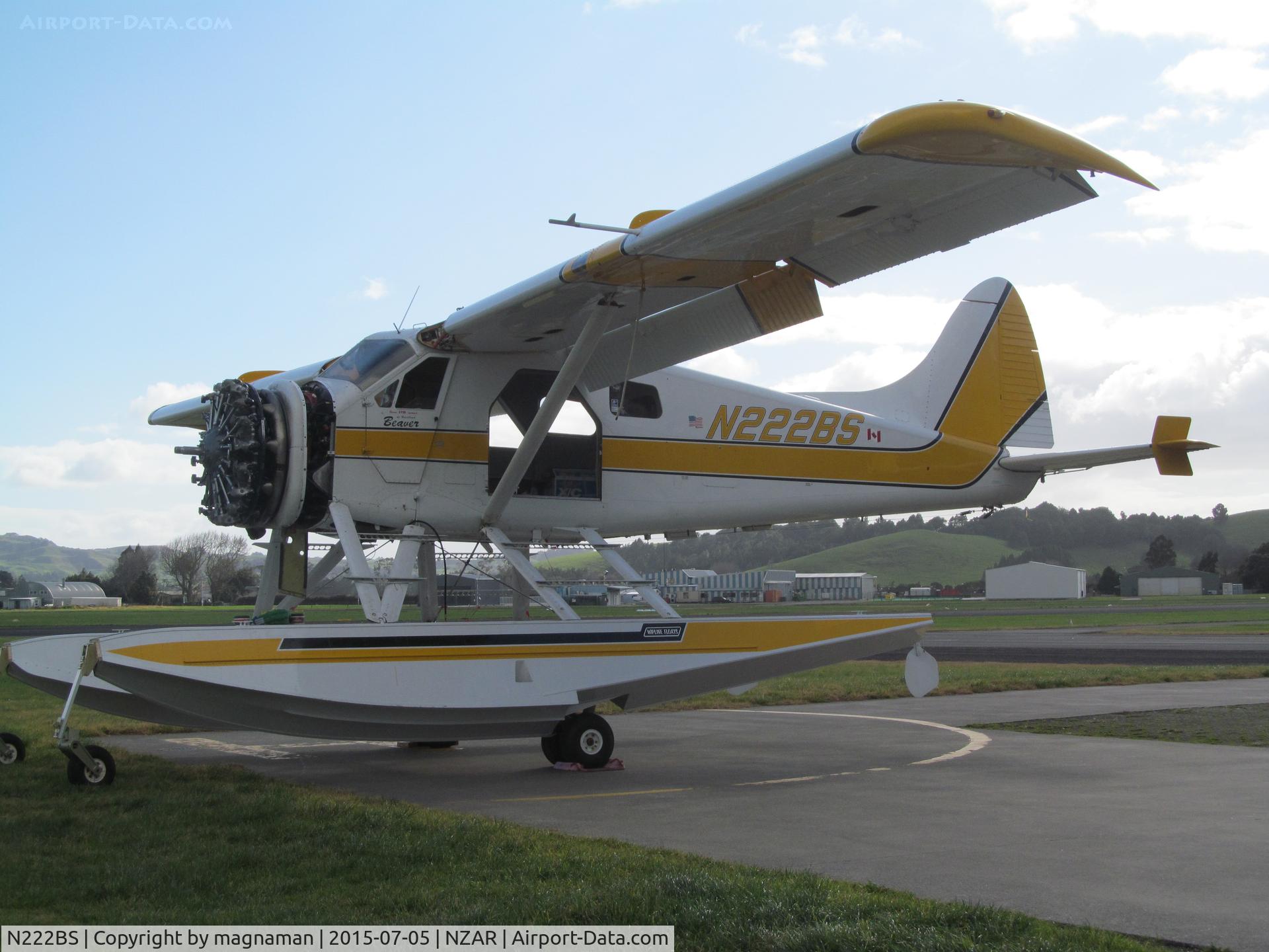 N222BS, 1965 De Havilland Canada DHC-2 Beaver Mk.I C/N 1585, Best plane of the day today!!! Imported to NZ.
