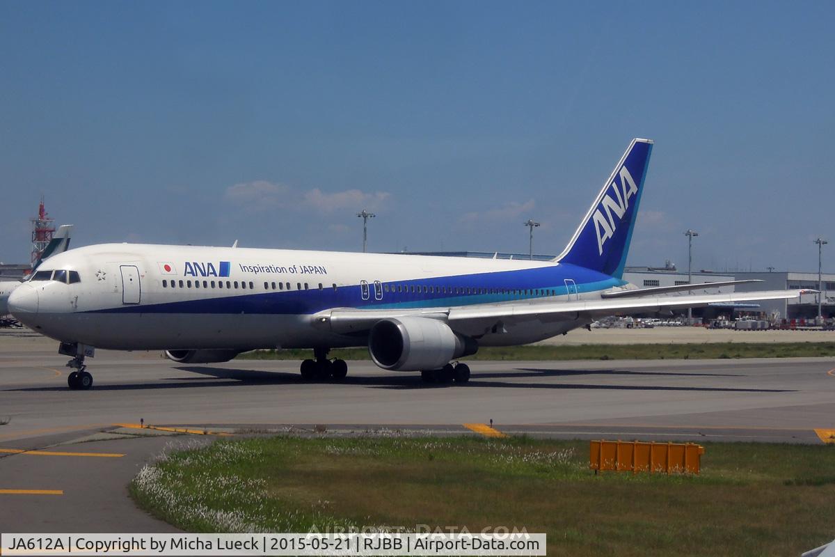 JA612A, 2004 Boeing 767-381/ER C/N 33506, At Kansai