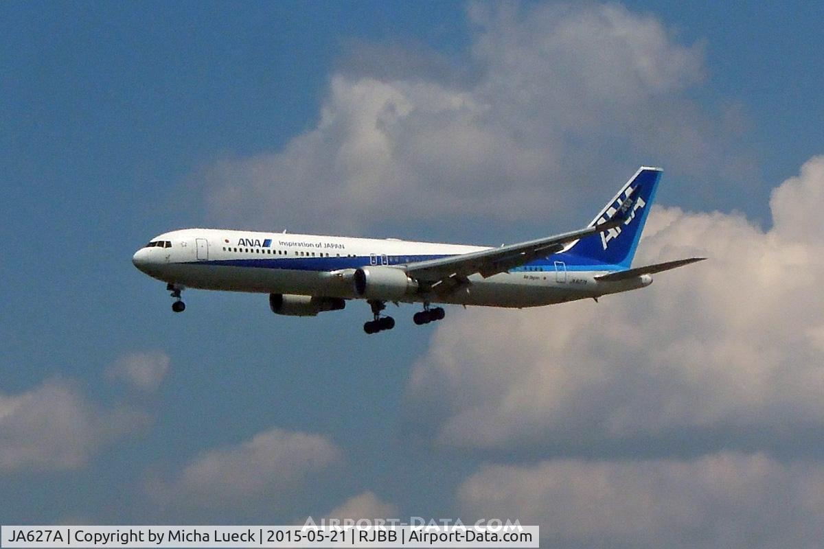 JA627A, 2012 Boeing 767-381/ER C/N 40898, At Kansai