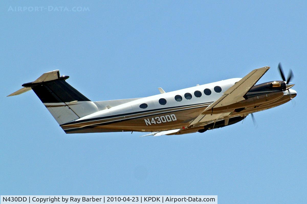 N430DD, 1985 Beech B200 King Air C/N BB-1243, Beech B200 Super King Air [BB-1243] Atlanta-Dekalb Peachtree~N 23/04/2010