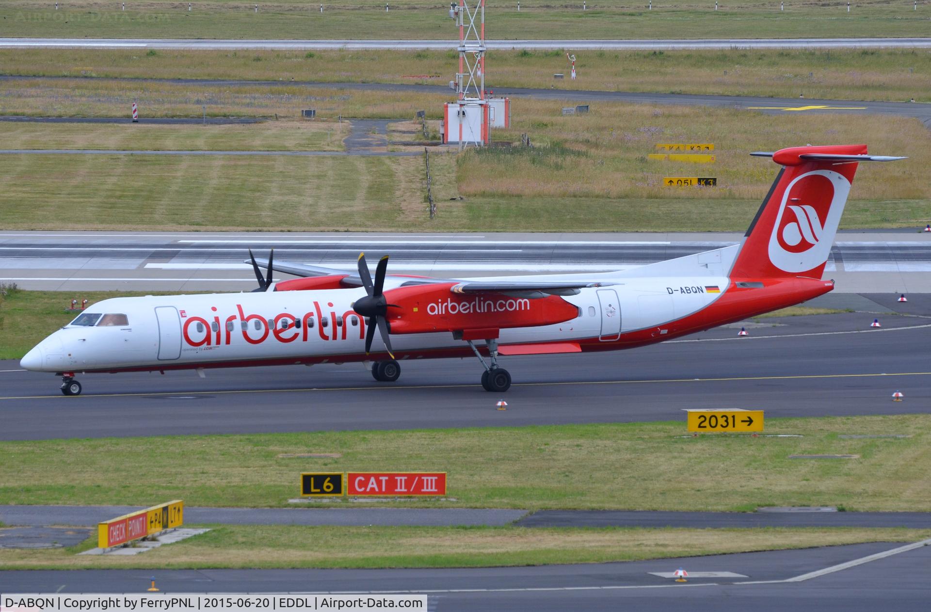 D-ABQN, 2006 De Havilland Canada DHC-8-402 Dash 8 C/N 4124, Air Berlin DHC8