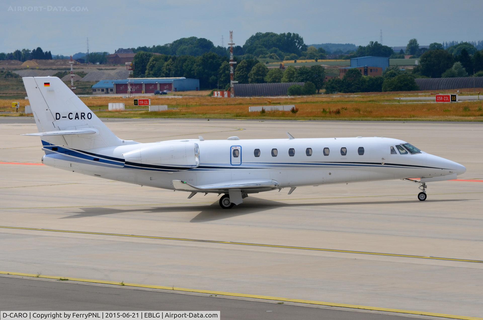 D-CARO, 2013 Cessna 680 Citation Sovereign C/N 680-0514, Ce680 taxying in