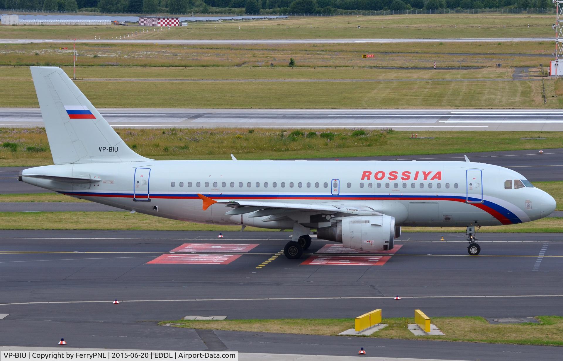 VP-BIU, 1997 Airbus A319-114 C/N 649, Rossiya A319 in DUS