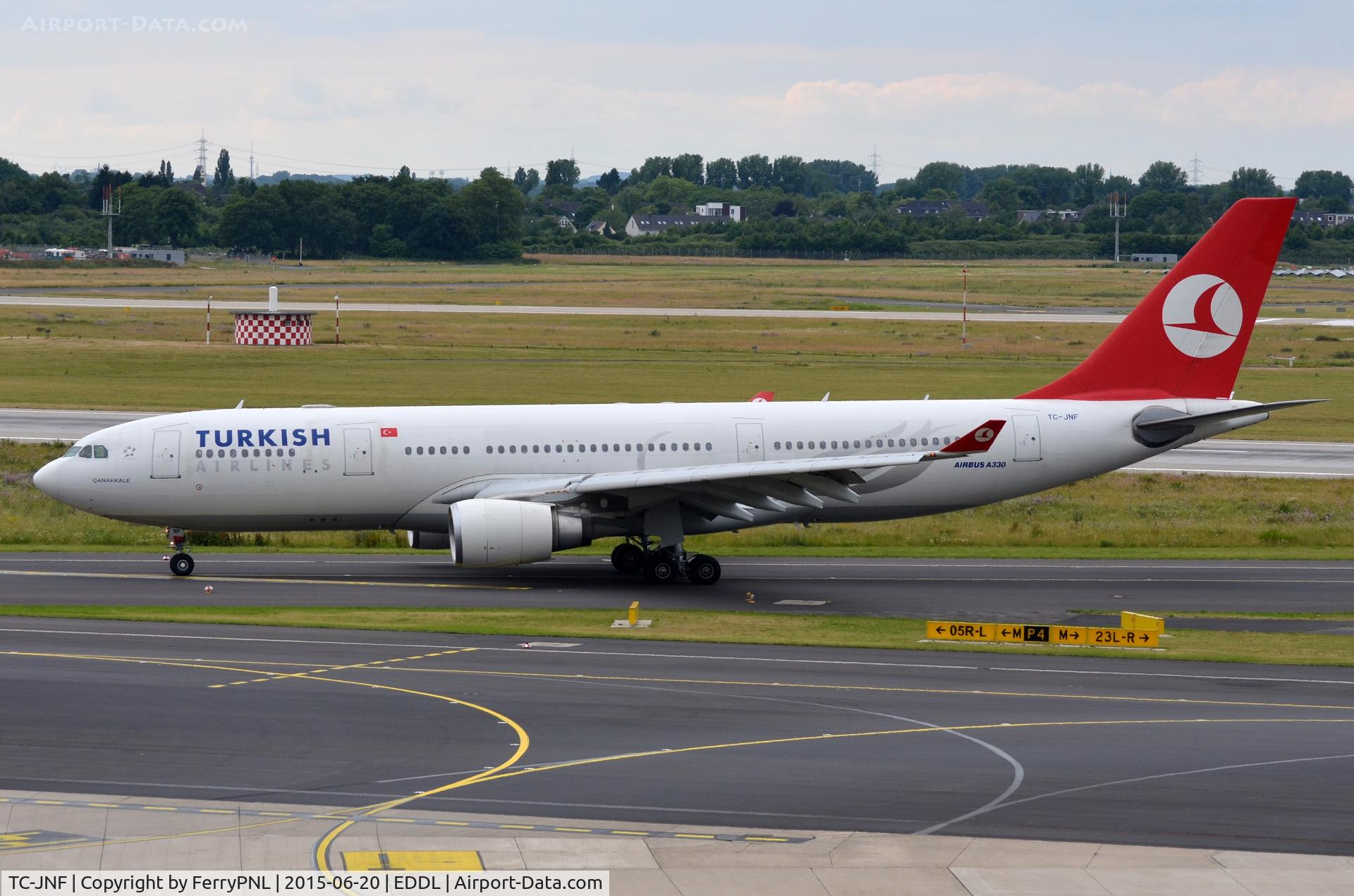 TC-JNF, 2002 Airbus A330-203 C/N 463, Turkish A332 in DUS