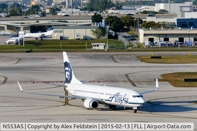 N553AS, 2006 Boeing 737-890 C/N 34594, Ft. Lauderdale