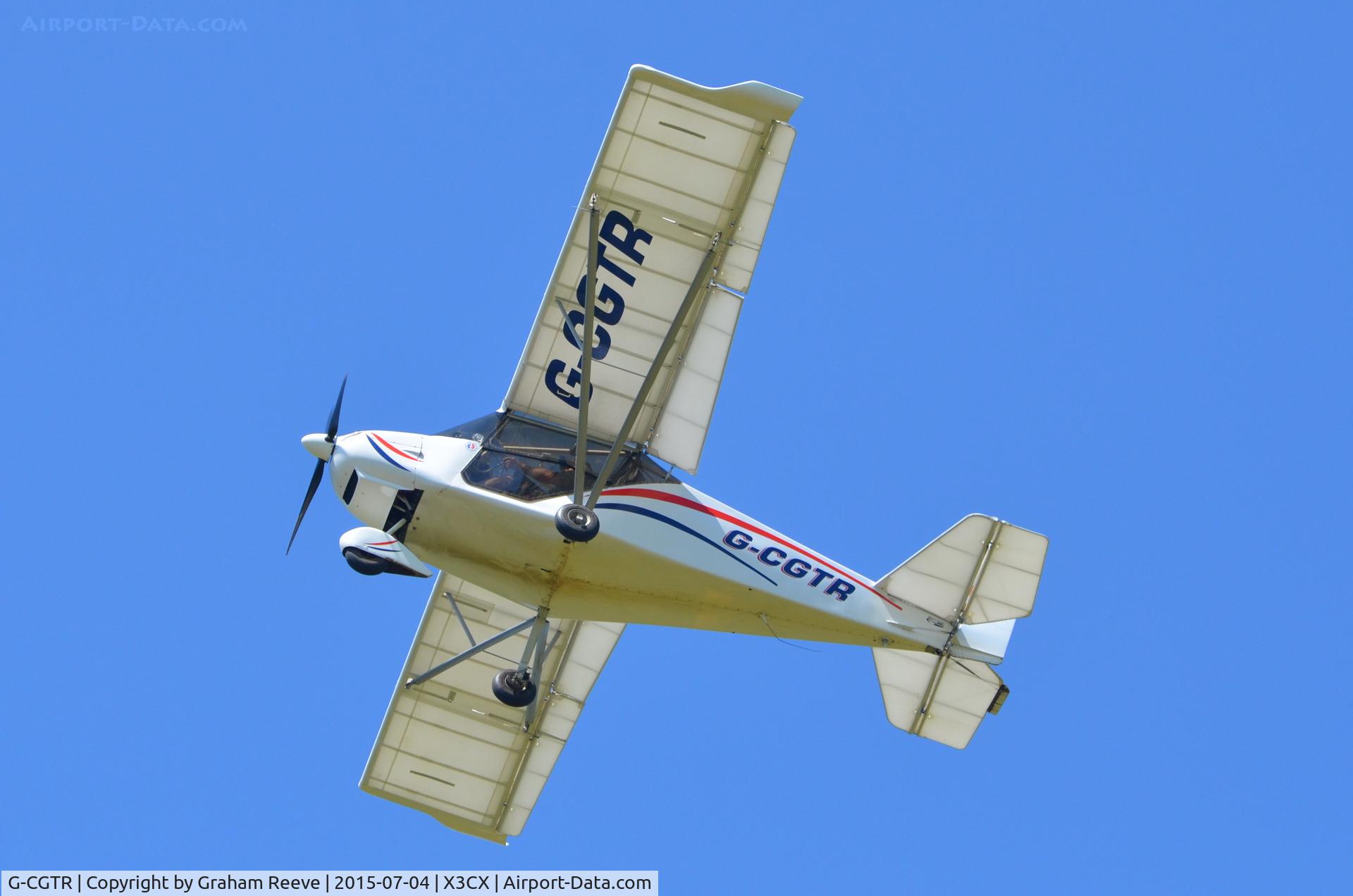 G-CGTR, 2011 Best Off Skyranger Nynja 912S(1) C/N BMAA/HB/608, Departing from Northrepps.