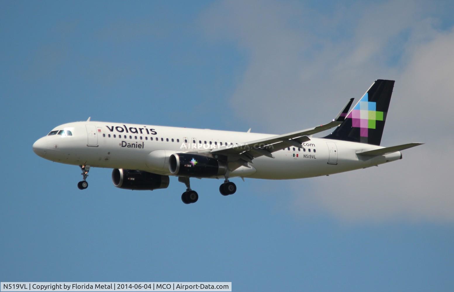 N519VL, 2013 Airbus A320-233 C/N 5510, Volaris