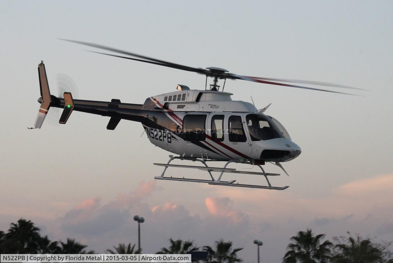N522PB, 2014 Bell 407 C/N 54525, Bell 407 at Heliexpo Orlando