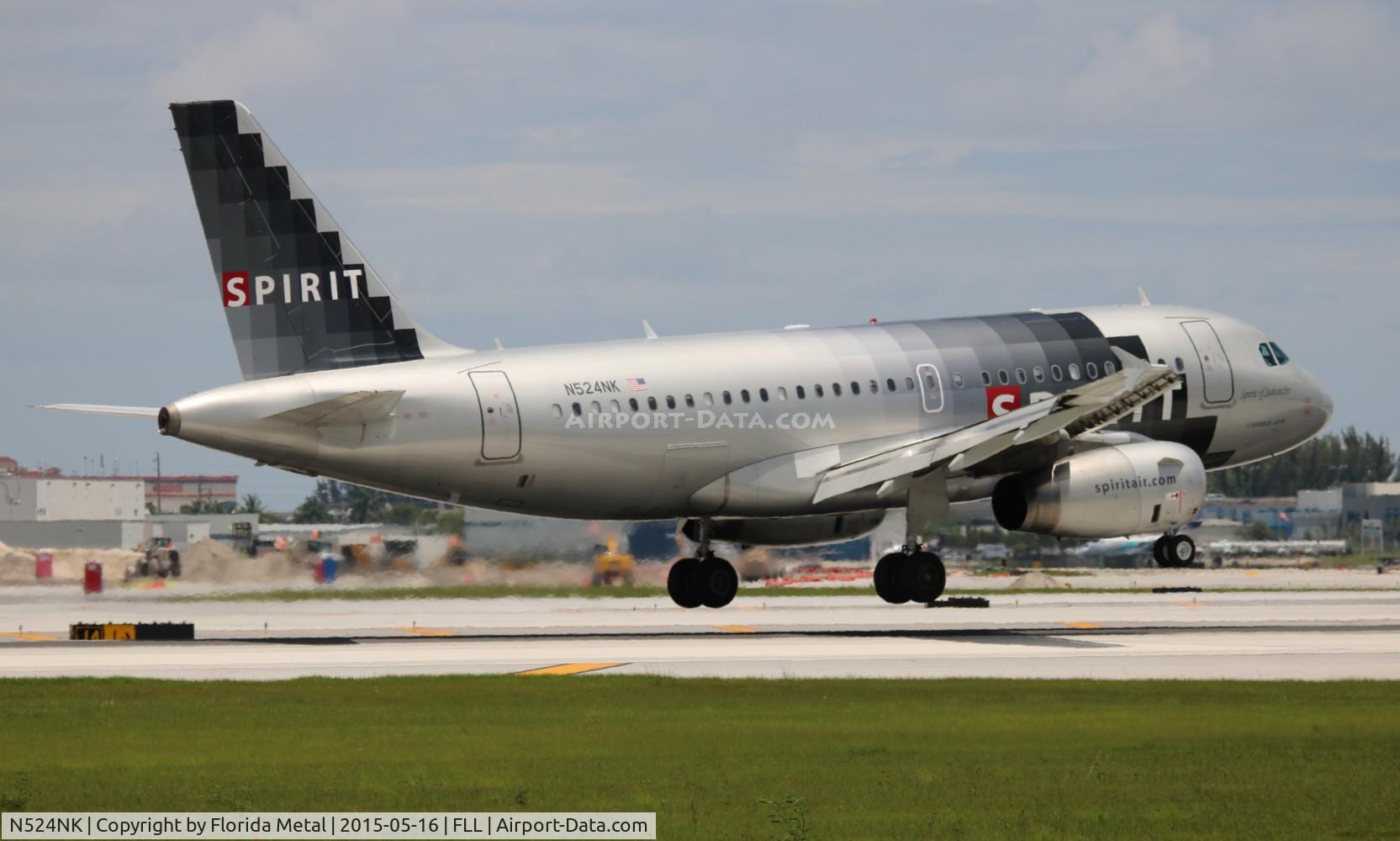 N524NK, 2006 Airbus A319-132 C/N 2929, Spirit