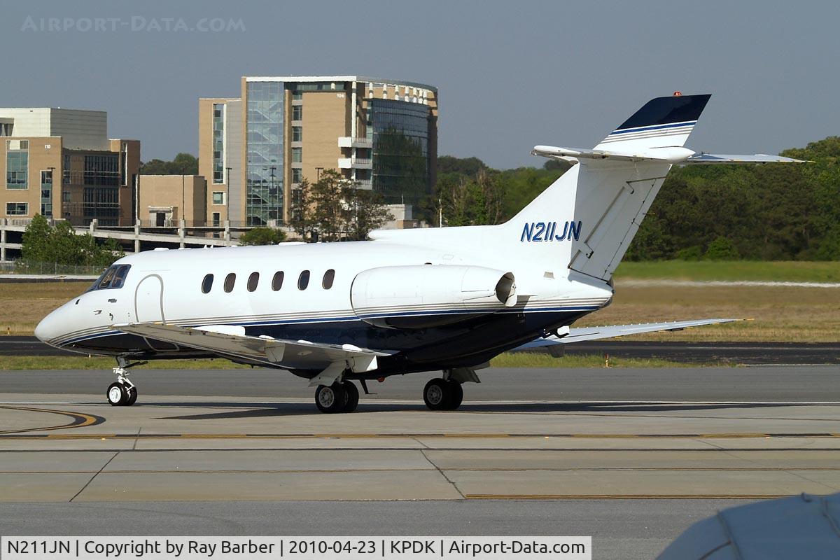 N211JN, 1988 British Aerospace BAe.125 Series 800A C/N 258104, Hawker-Siddeley 125/800A [258104] Atlanta-Dekalb Peachtree~N 23/04/2010