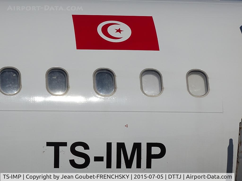 TS-IMP, 2002 Airbus A320-211 C/N 1700, TU6254 to BOD