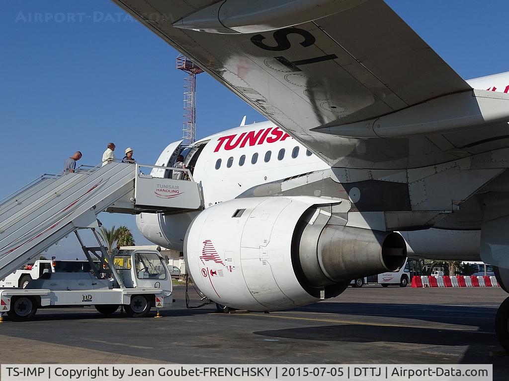 TS-IMP, 2002 Airbus A320-211 C/N 1700, TU6254 to BOD