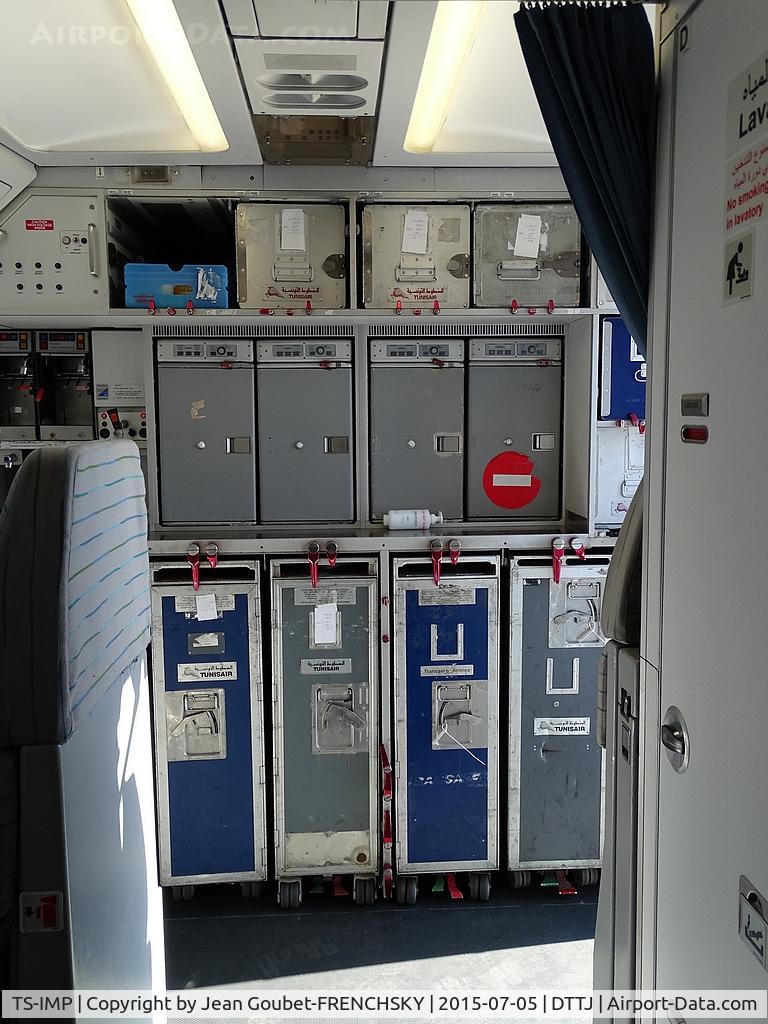 TS-IMP, 2002 Airbus A320-211 C/N 1700, TU6254 to BOD