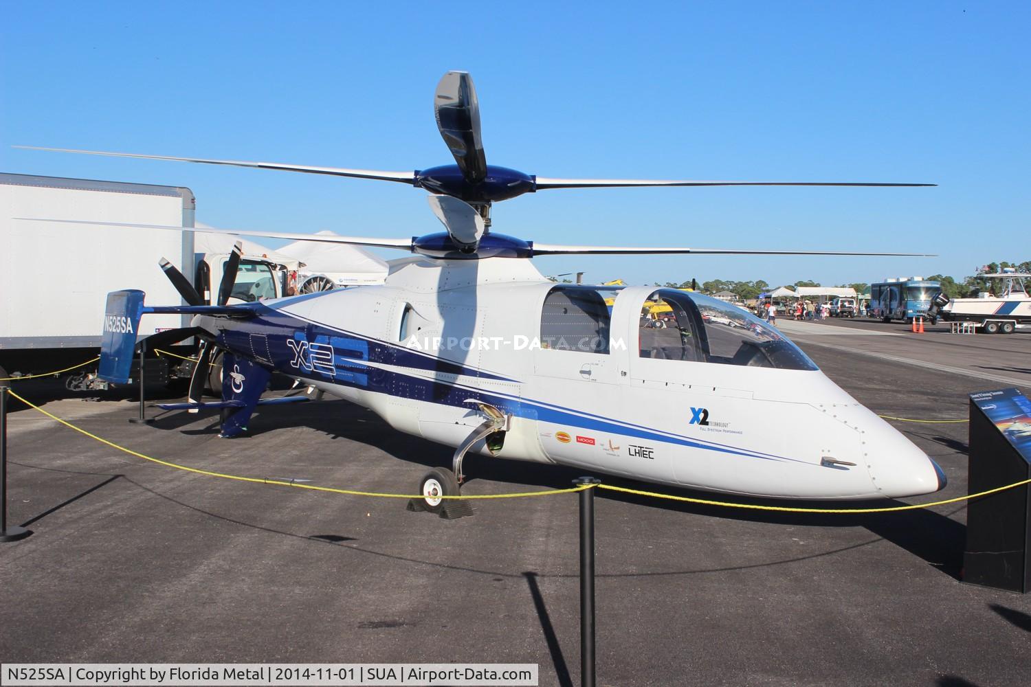 N525SA, 2008 Schweizer SHM-41A C/N 0001, Schweizer SHM-41A now known as the Sikorsky X2
