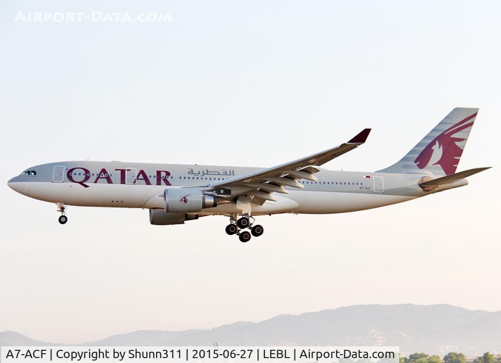 A7-ACF, 2004 Airbus A330-202 C/N 638, Landing rwy 25R