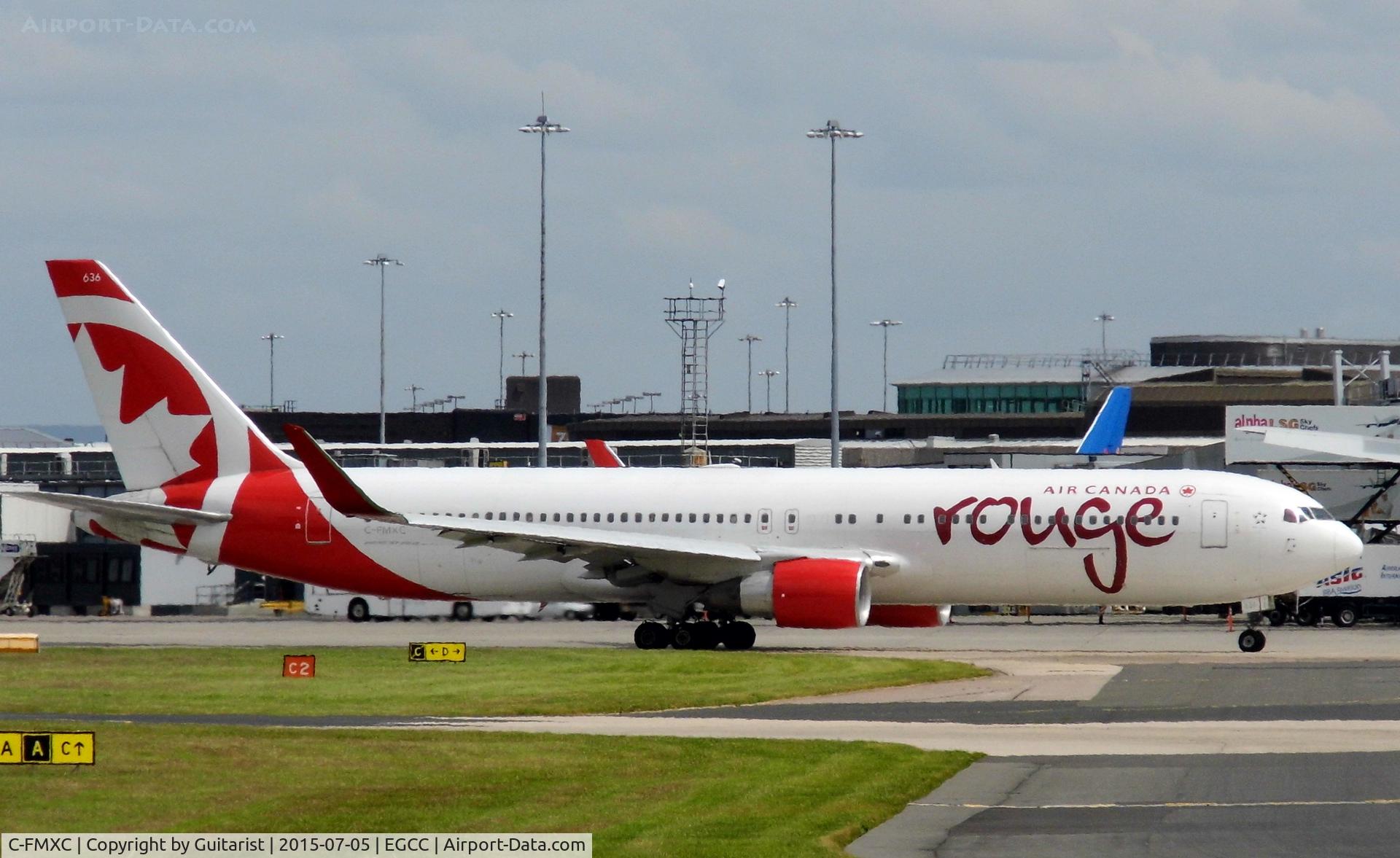 C-FMXC, 1996 Boeing 767-333/ER C/N 25588, At Manchester