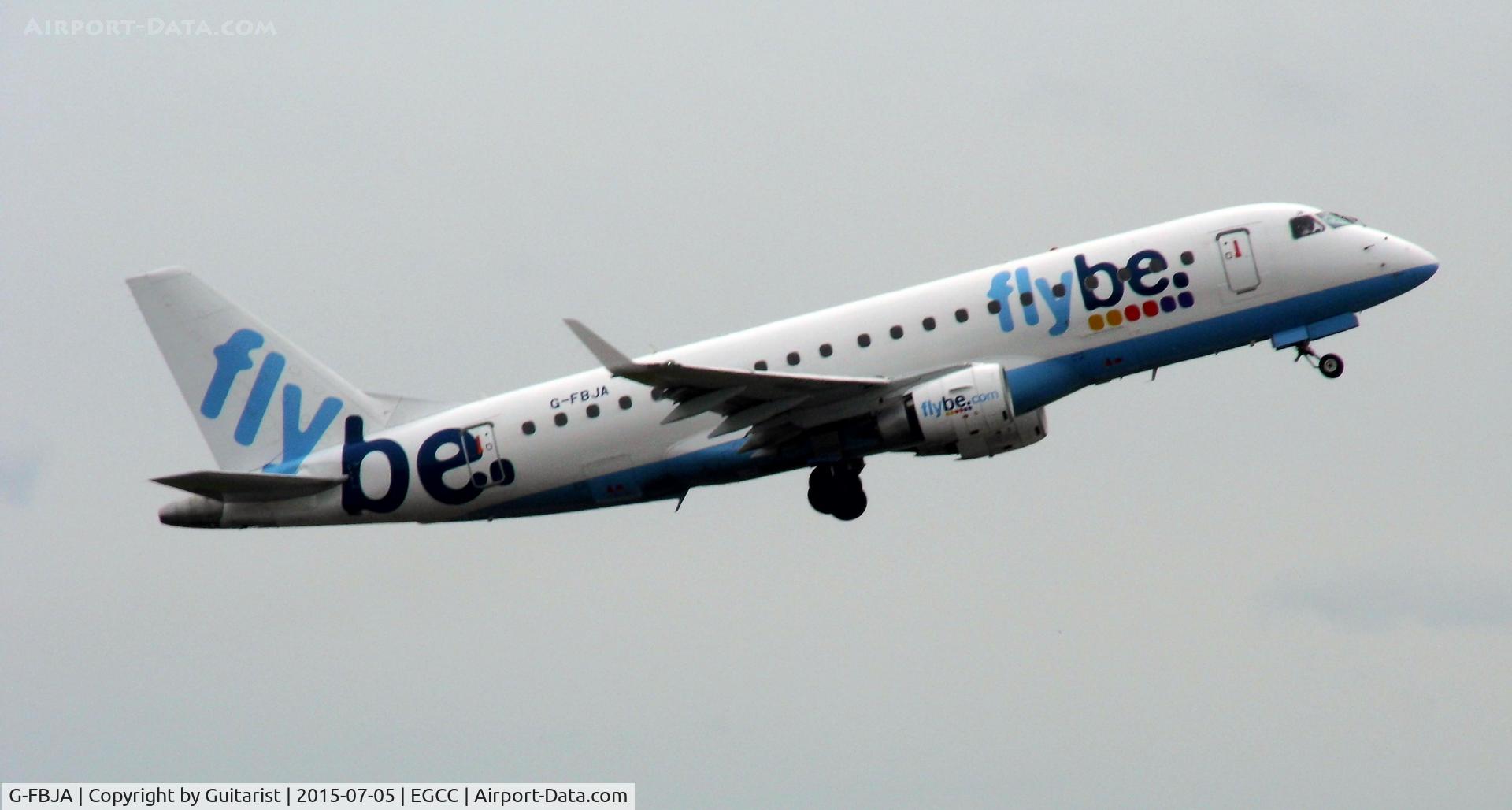 G-FBJA, 2011 Embraer 175STD (ERJ-170-200) C/N 17000326, At Manchester