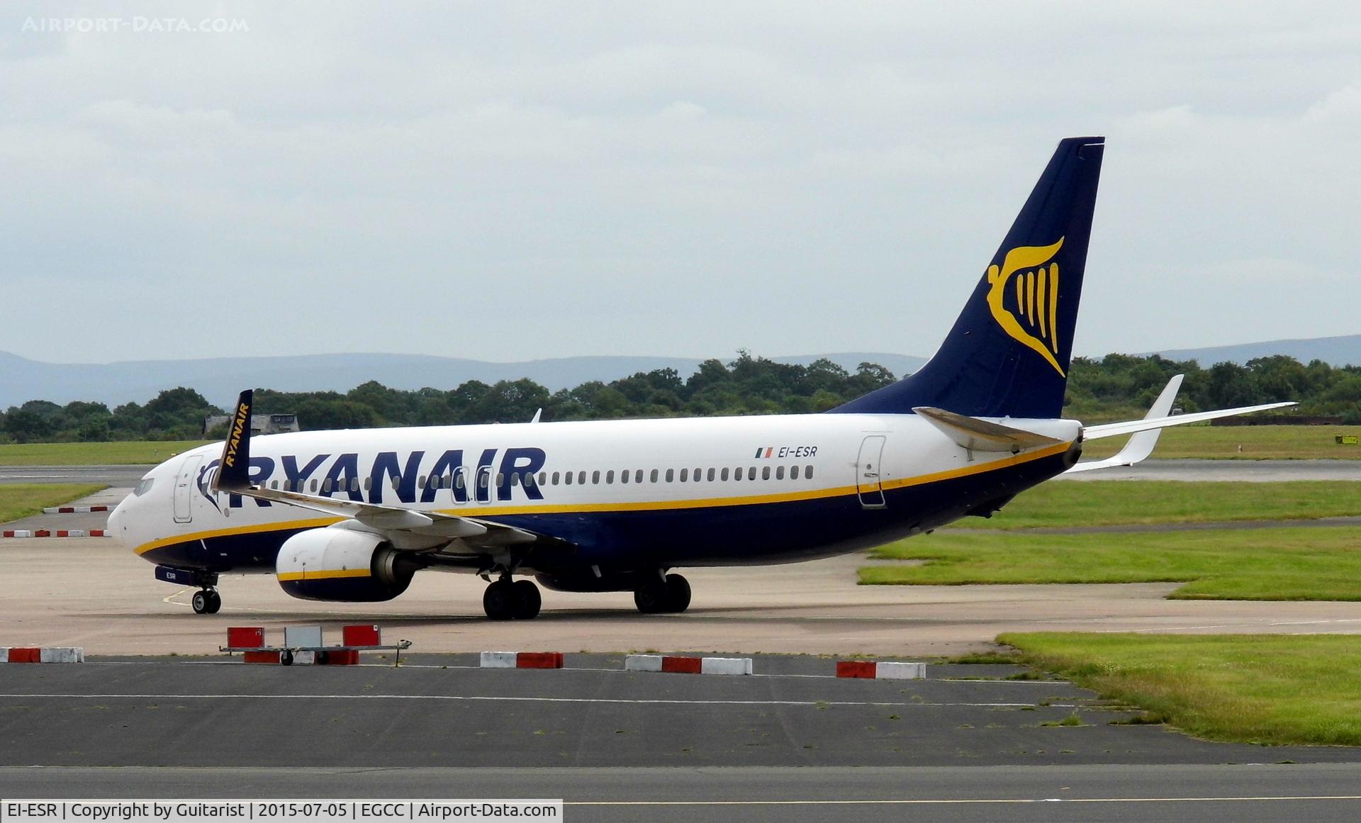 EI-ESR, 2011 Boeing 737-8AS C/N 34995, At Manchester