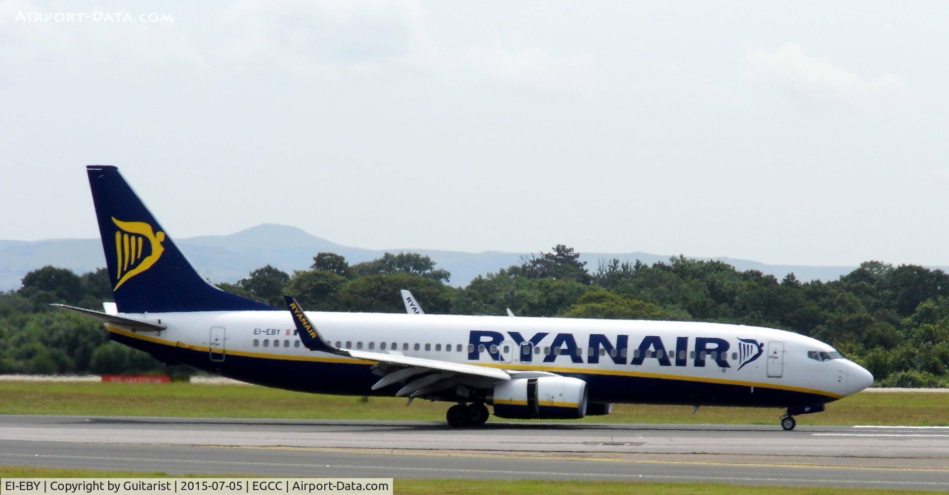 EI-EBY, 2009 Boeing 737-8AS C/N 35006, At Manchester