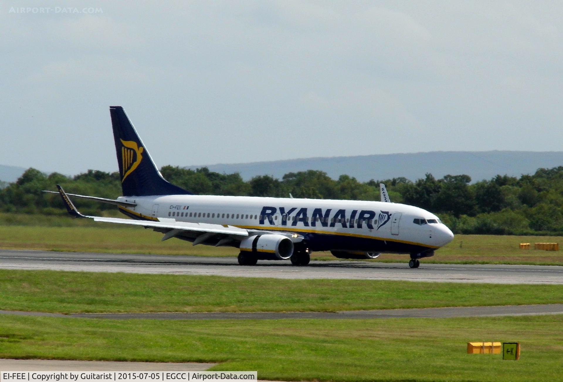 EI-FEE, 2014 Boeing 737-8AS C/N 44686, At Manchester
