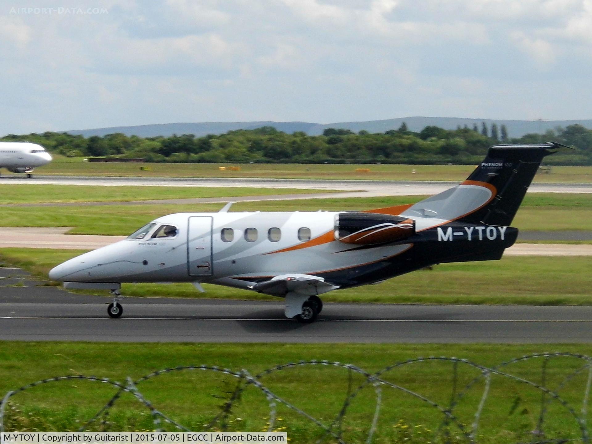 M-YTOY, 2009 Embraer EMB-500 Phenom 100 C/N 50000112, At Manchester