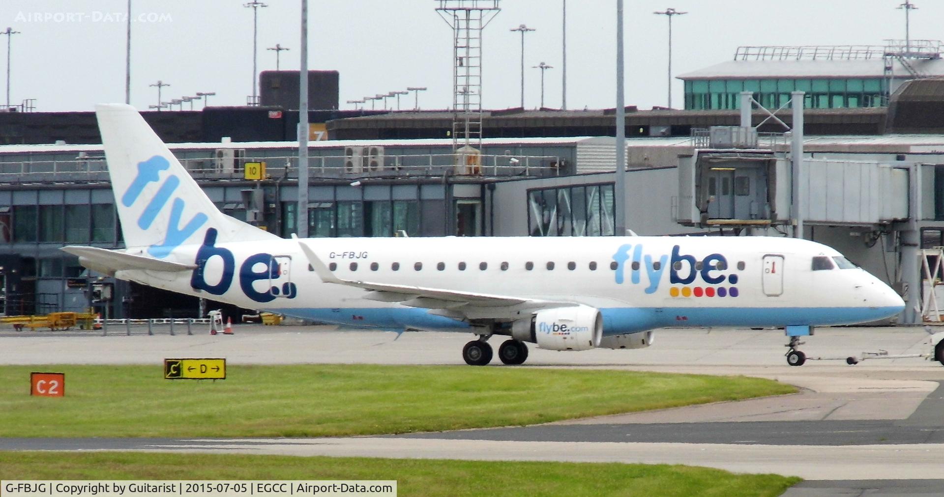 G-FBJG, 2012 Embraer 175STD (ERJ-170-200) C/N 17000344, At Manchester