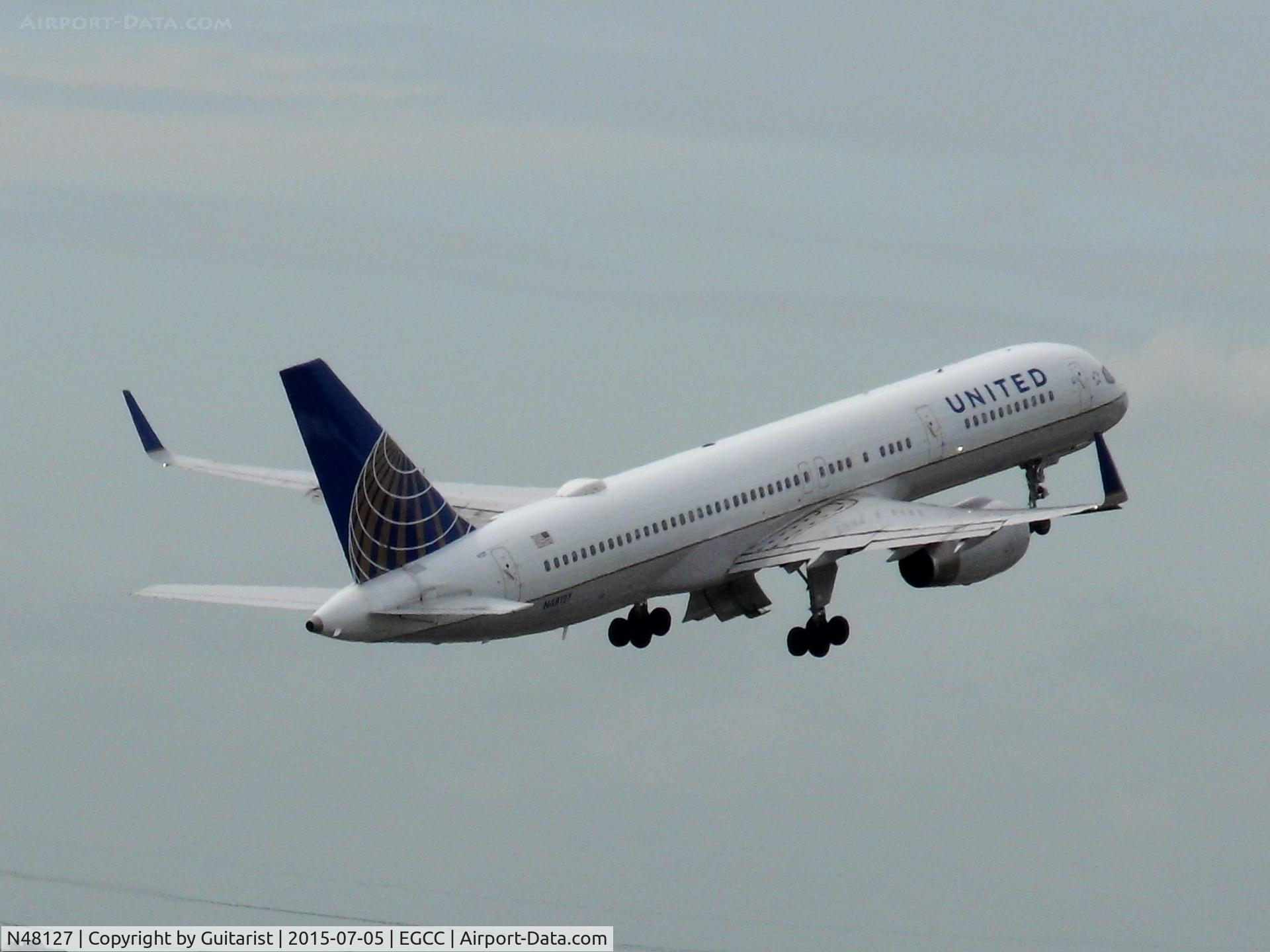 N48127, 1998 Boeing 757-224 C/N 28968, At Manchester