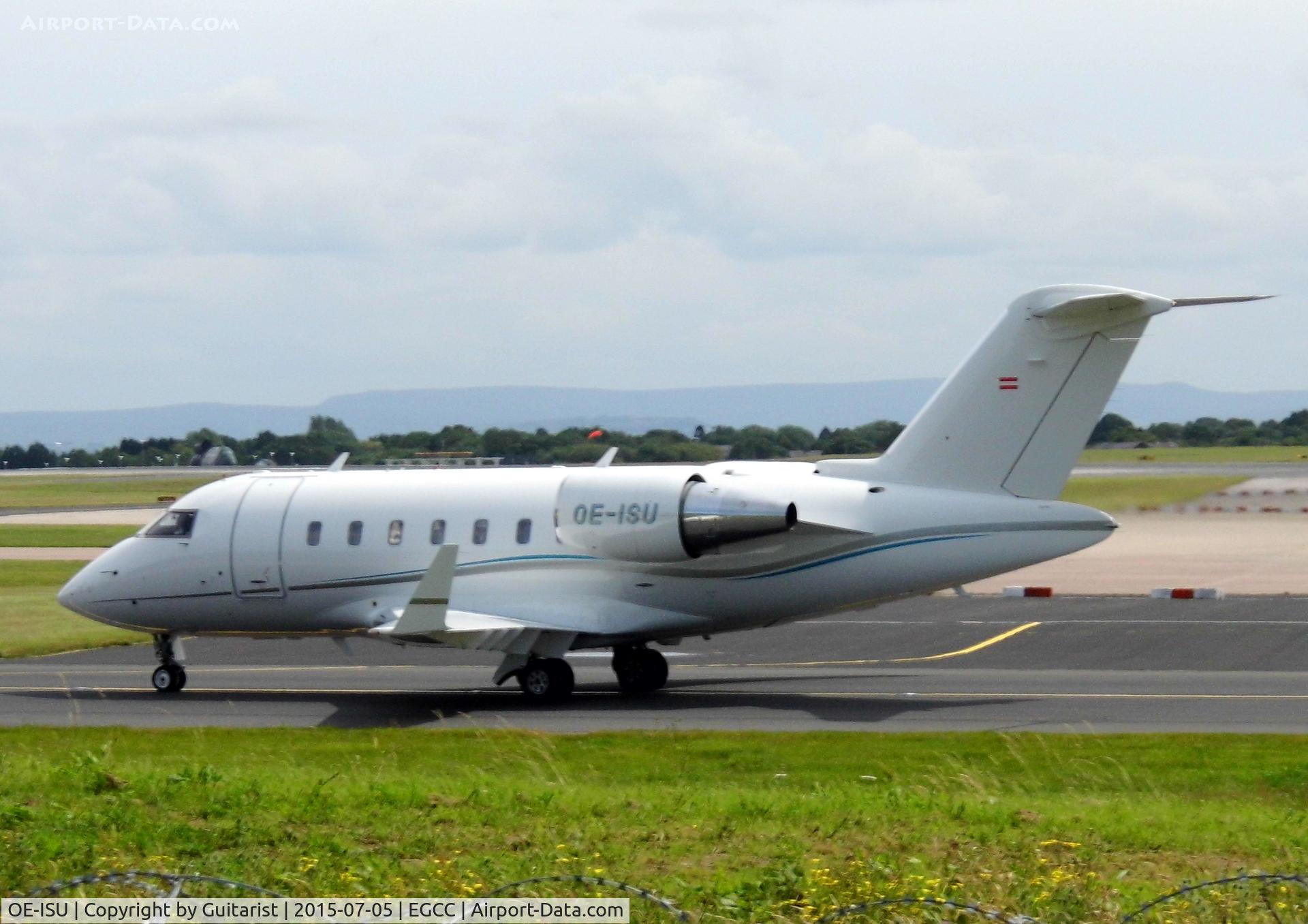 OE-ISU, 2008 Bombardier Challenger 605 (CL-600-2B16) C/N 5764, At Manchester