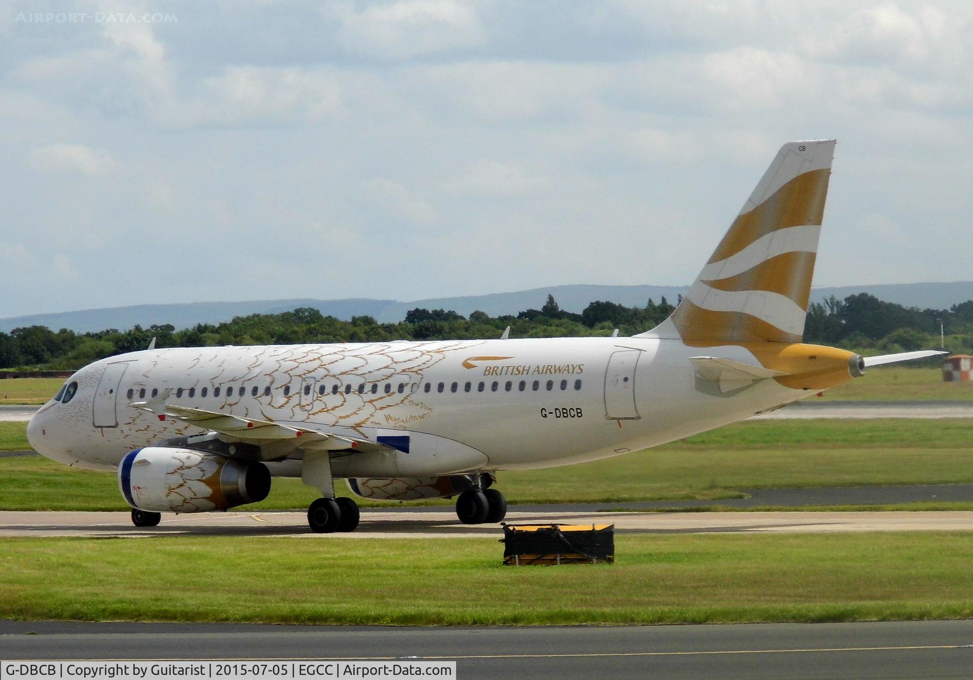 G-DBCB, 2004 Airbus A319-131 C/N 2188, At Manchester