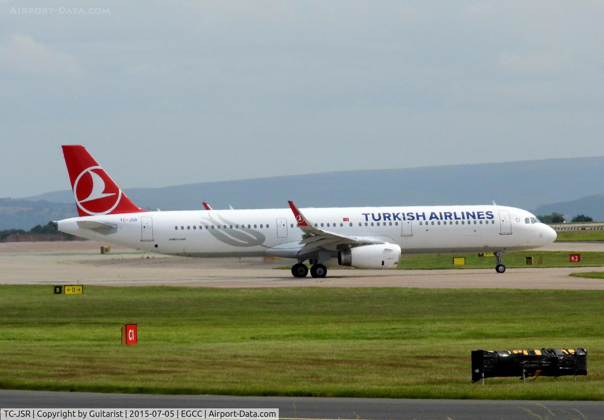 TC-JSR, 2015 Airbus A321-231 C/N 6652, At Manchester