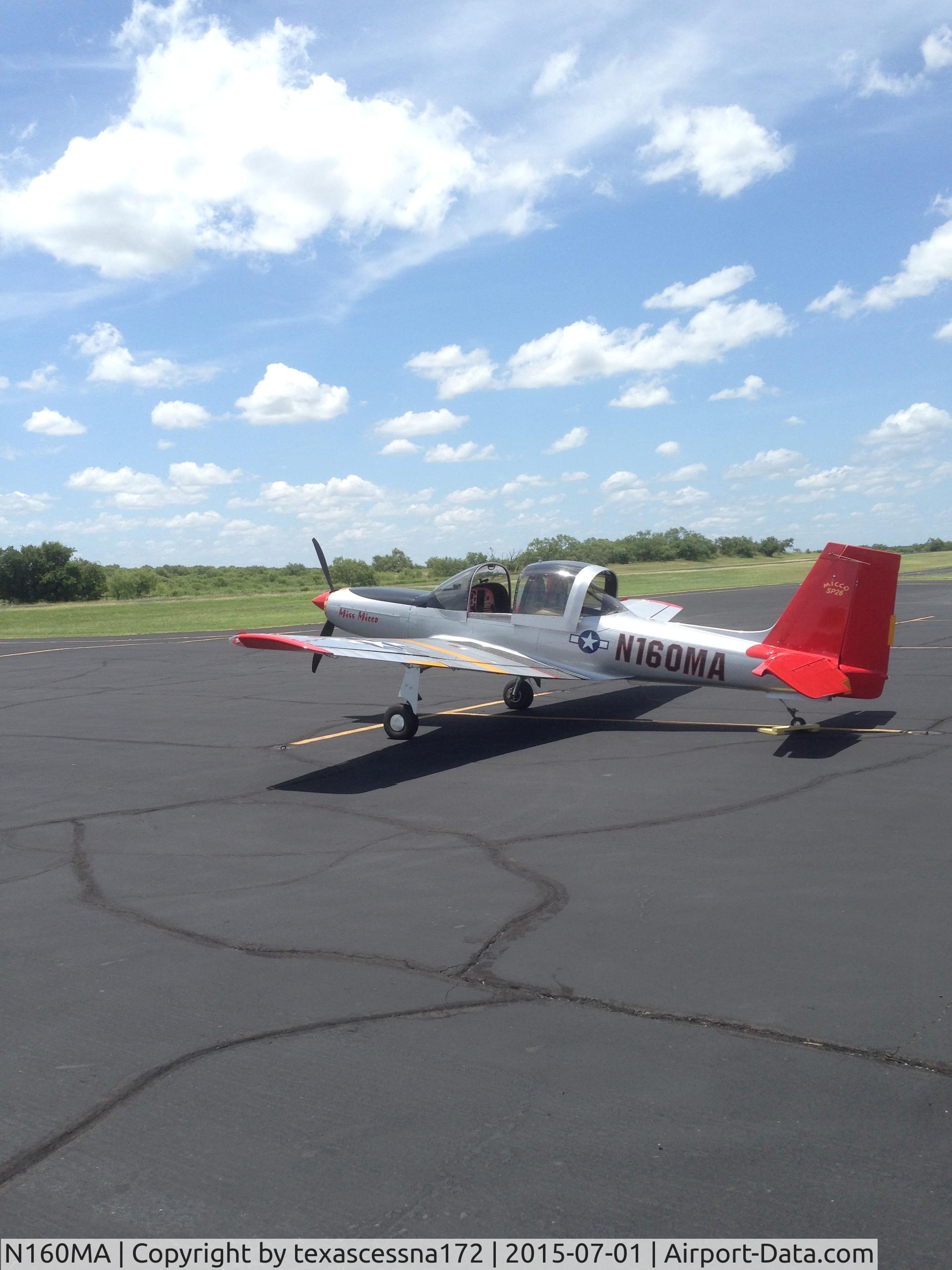 N160MA, 2001 Meyers MAC-145B C/N 260009, grey USAF scheme red tail spinner & wing tips