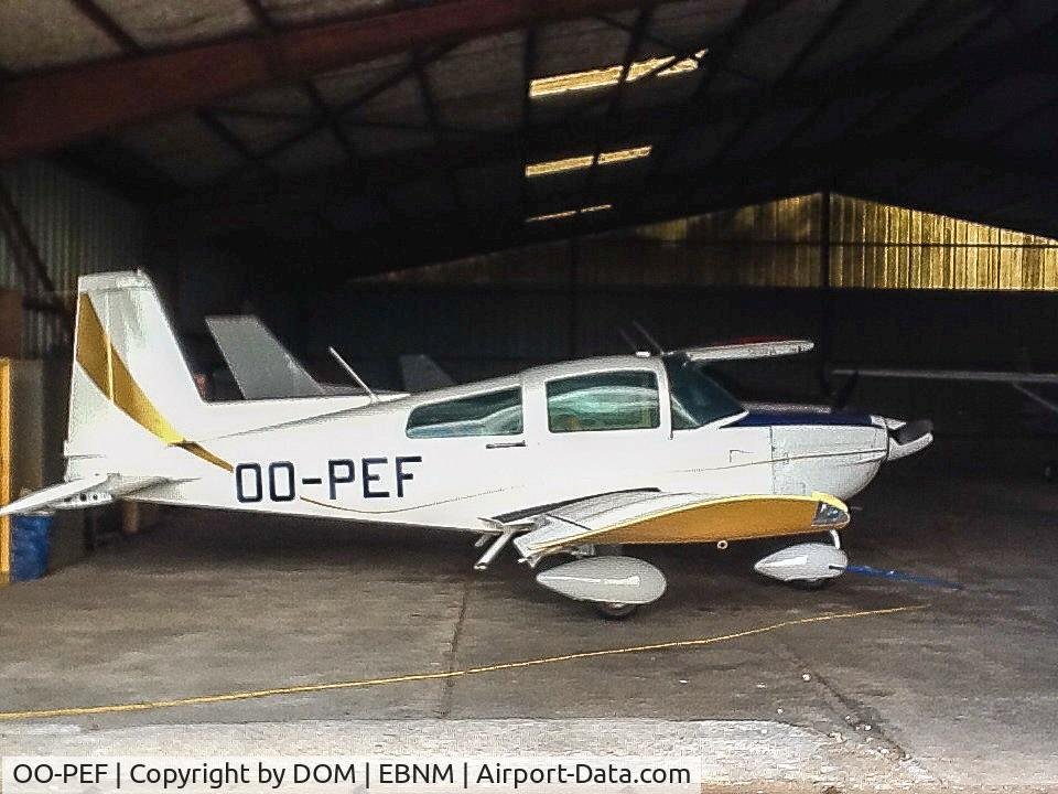 OO-PEF, 1979 Grumman American AA-5B Tiger C/N AA5B-1128, EBNM homebase