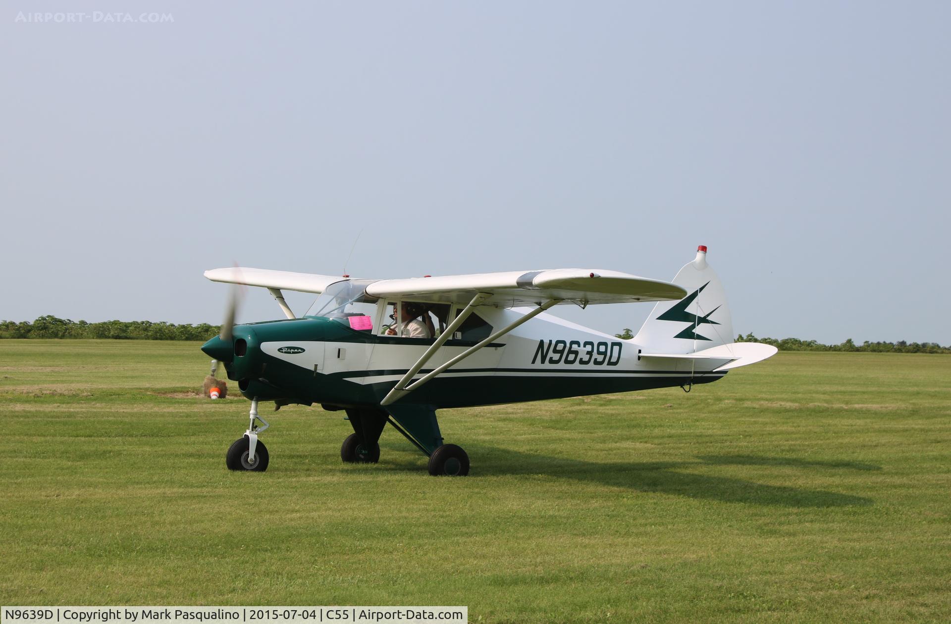 N9639D, 1959 Piper PA-22-150 C/N 22-6552, Piper PA-22-150