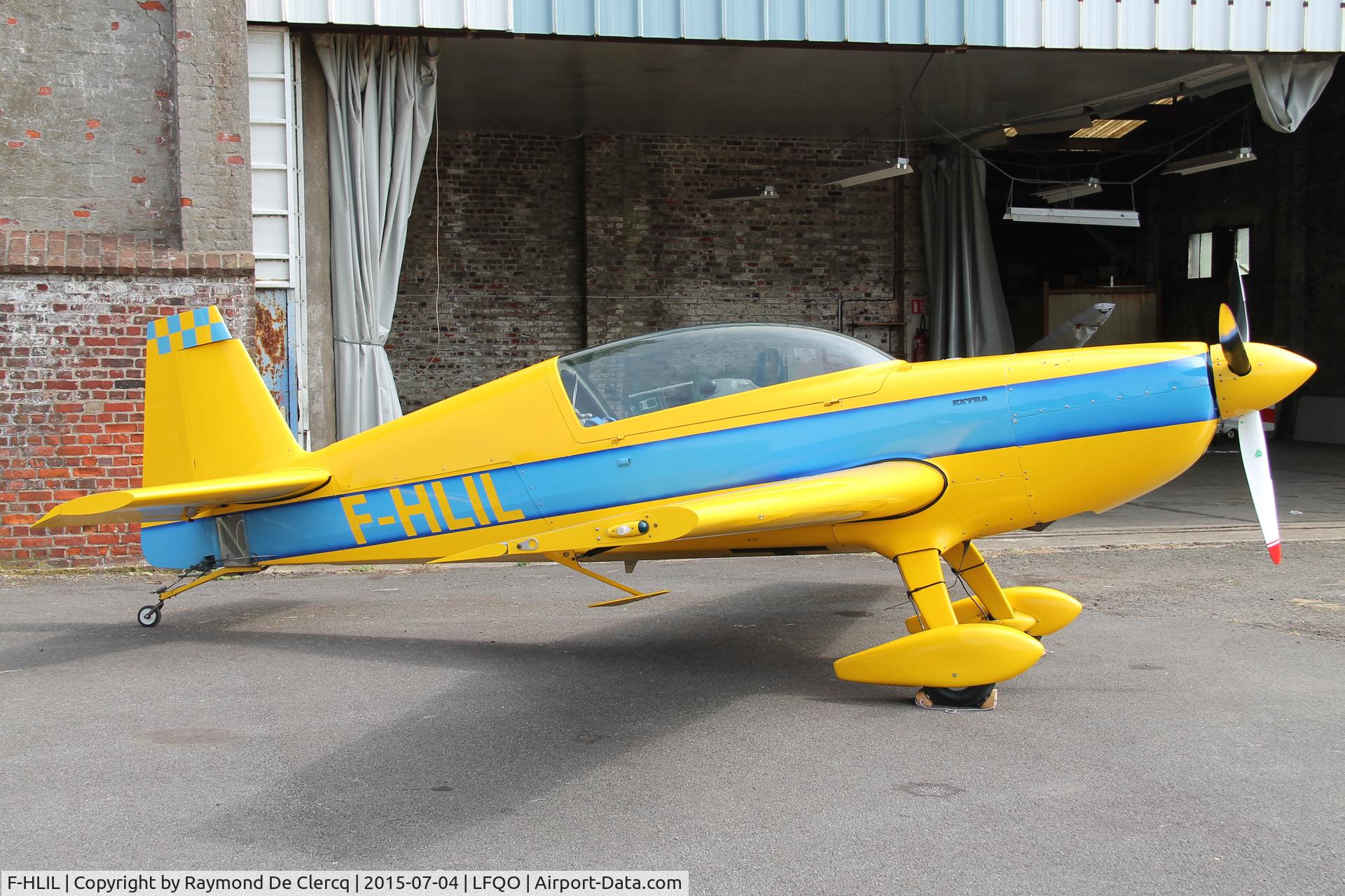F-HLIL, 1997 Extra EA-300/200 C/N 018, At Lille-Marcq. Former G-XTRR and D-EXRR.